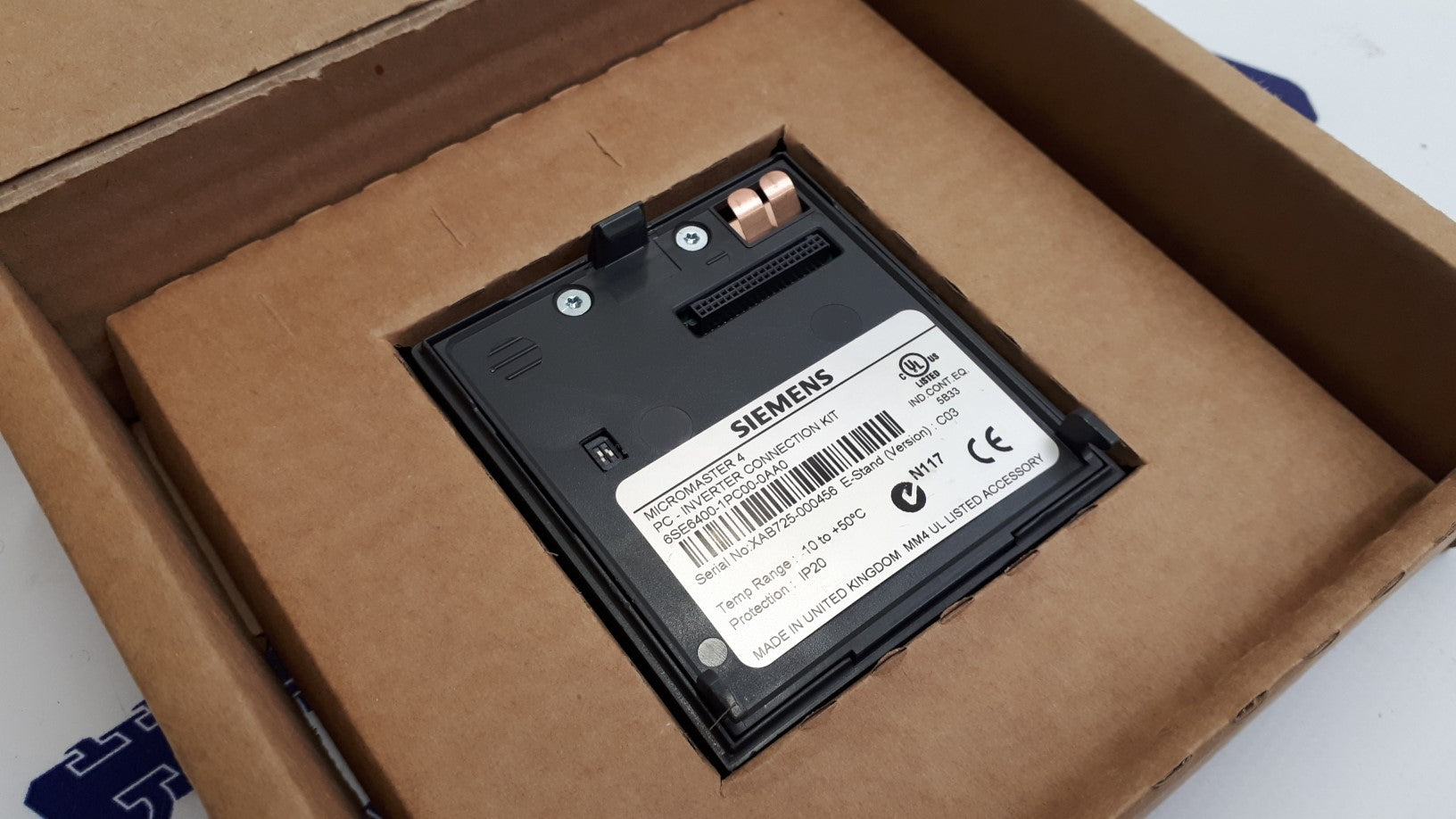Siemens 6SE6400-1PC00-0AA0 Inverter Connection Kit