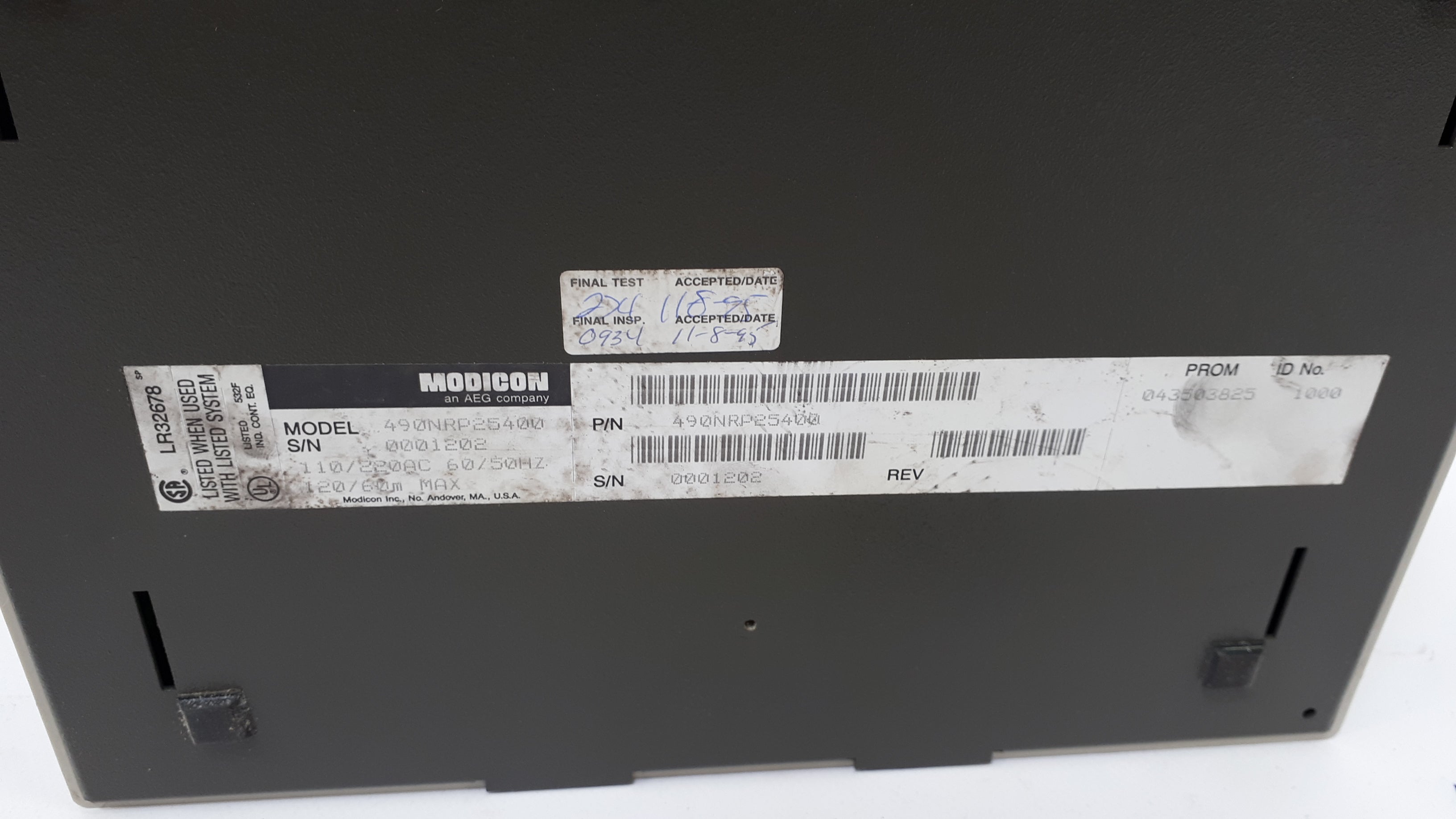AEG/Modicon 490 NRP 254 00