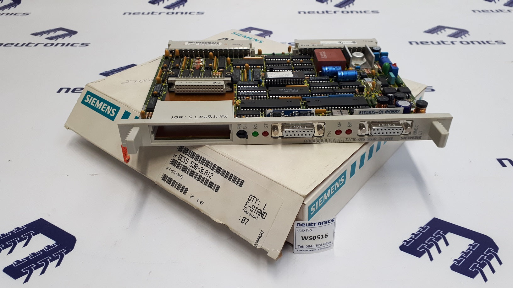 Siemens 6ES5 530-3LA12 Simatic S5 530 CPU Module