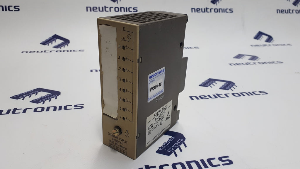 Siemens 6ES5 431-8MC11 Simatic S5 Input Module