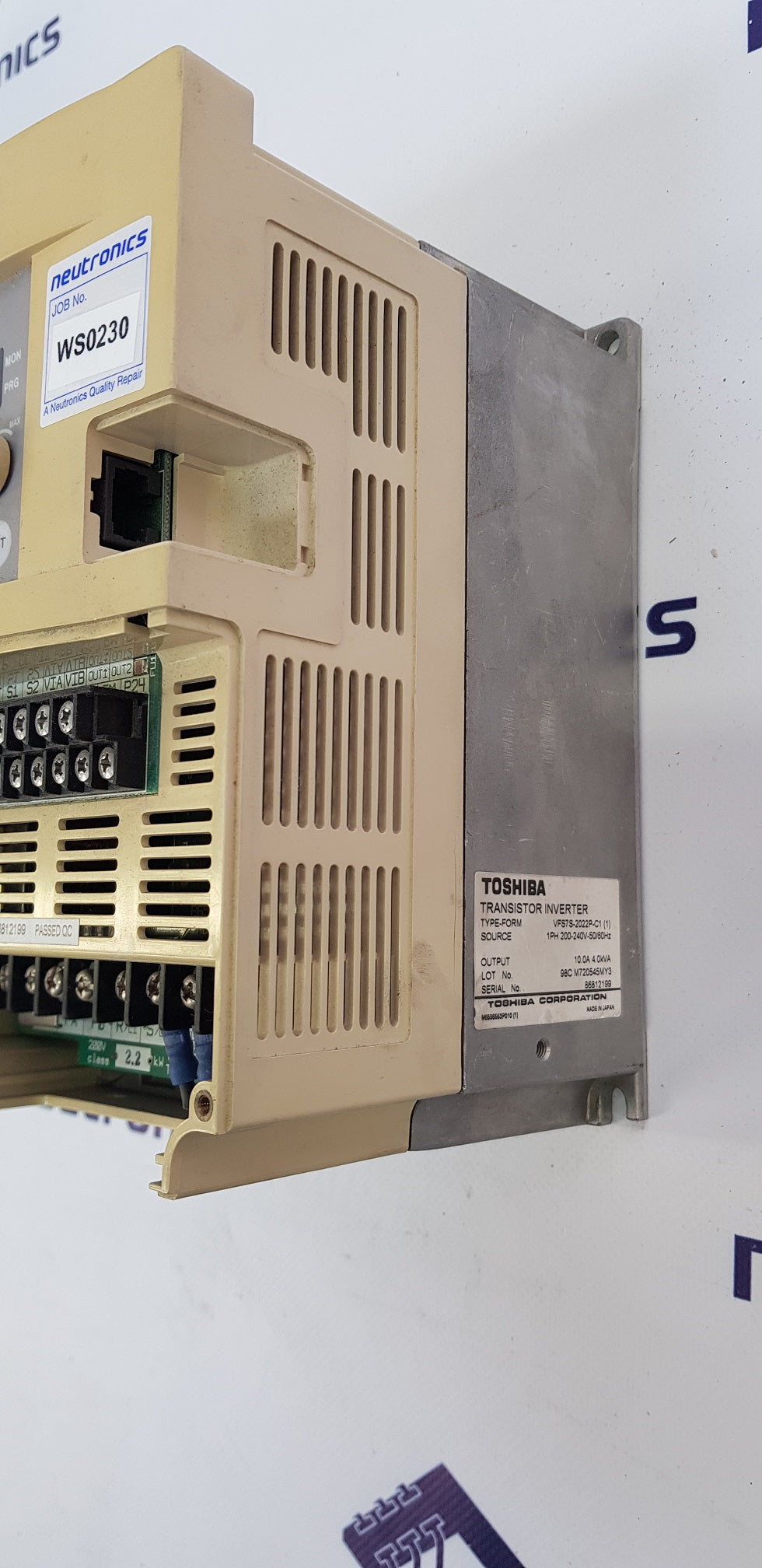 Toshiba VFS7S-2022-P-C1 Inverter