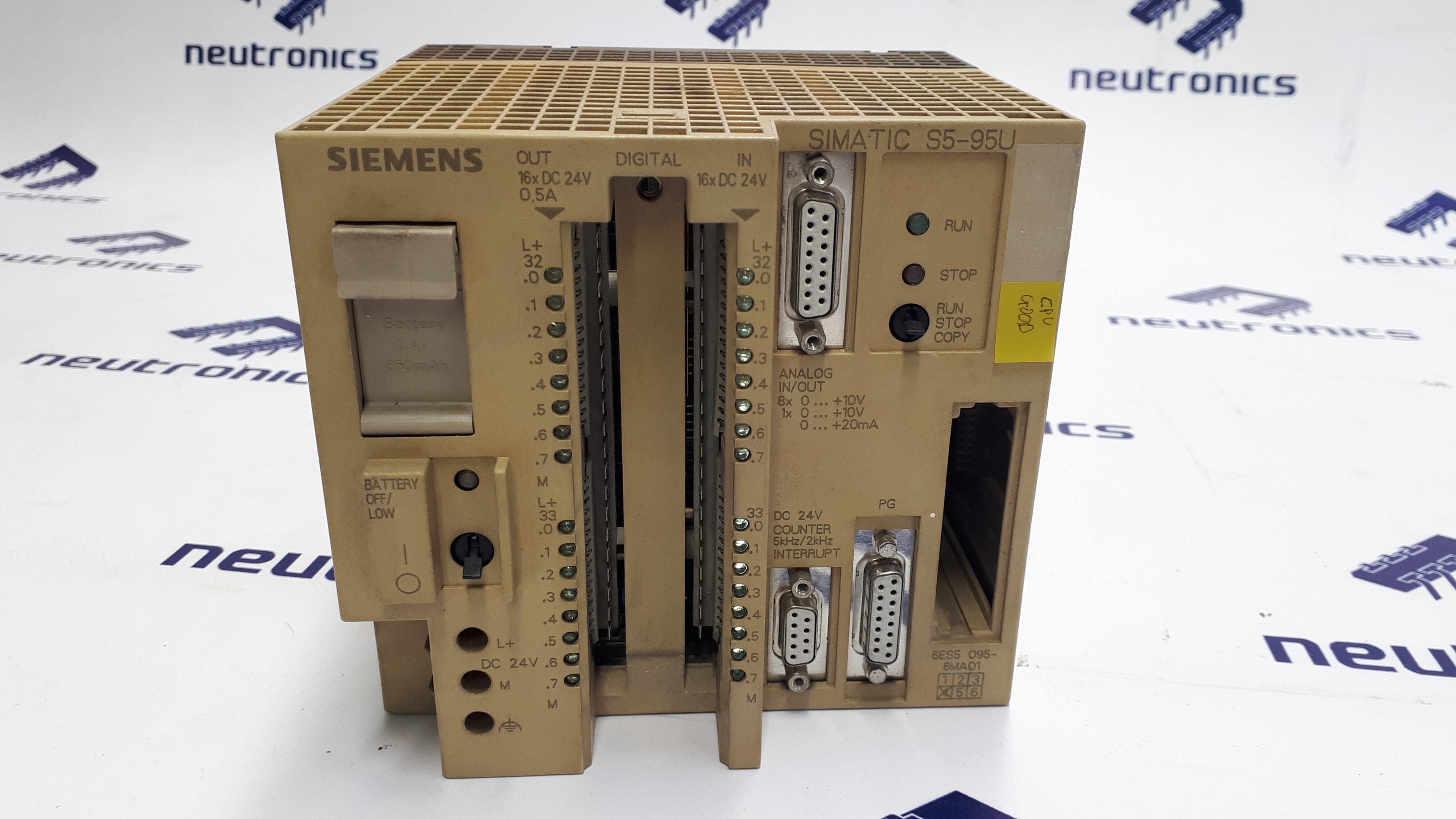 Siemens 6ES5 095-8MA01 Simatic S5 CPU