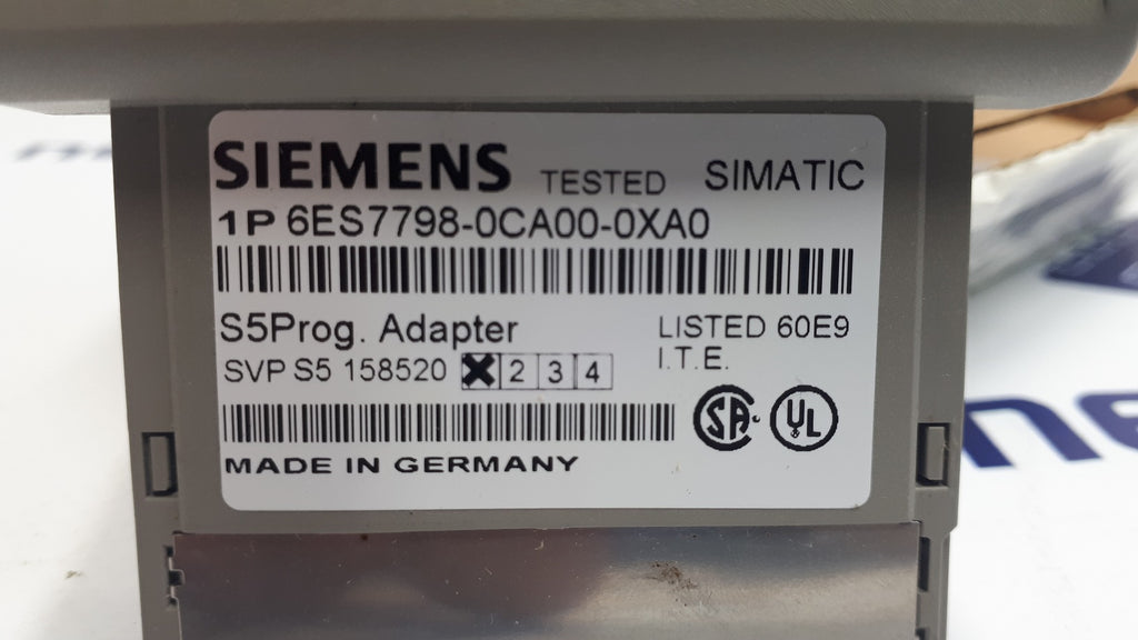 Siemens 6ES7 798-0CA00-0XA0 Simatic PG EPROM Adapter