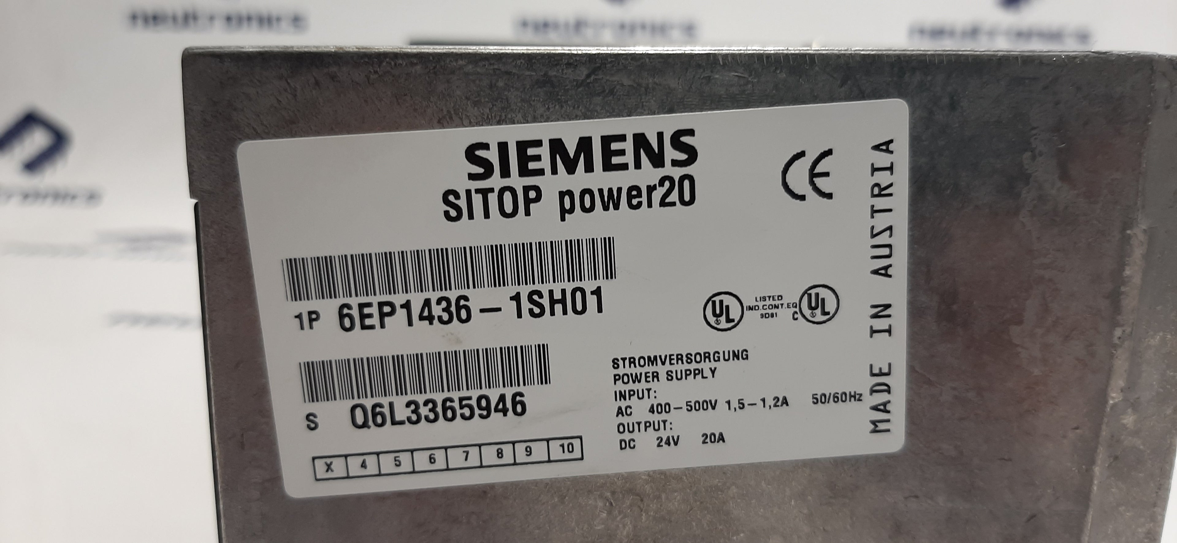 Siemens 6EP1436-1SH01 SITOP power20