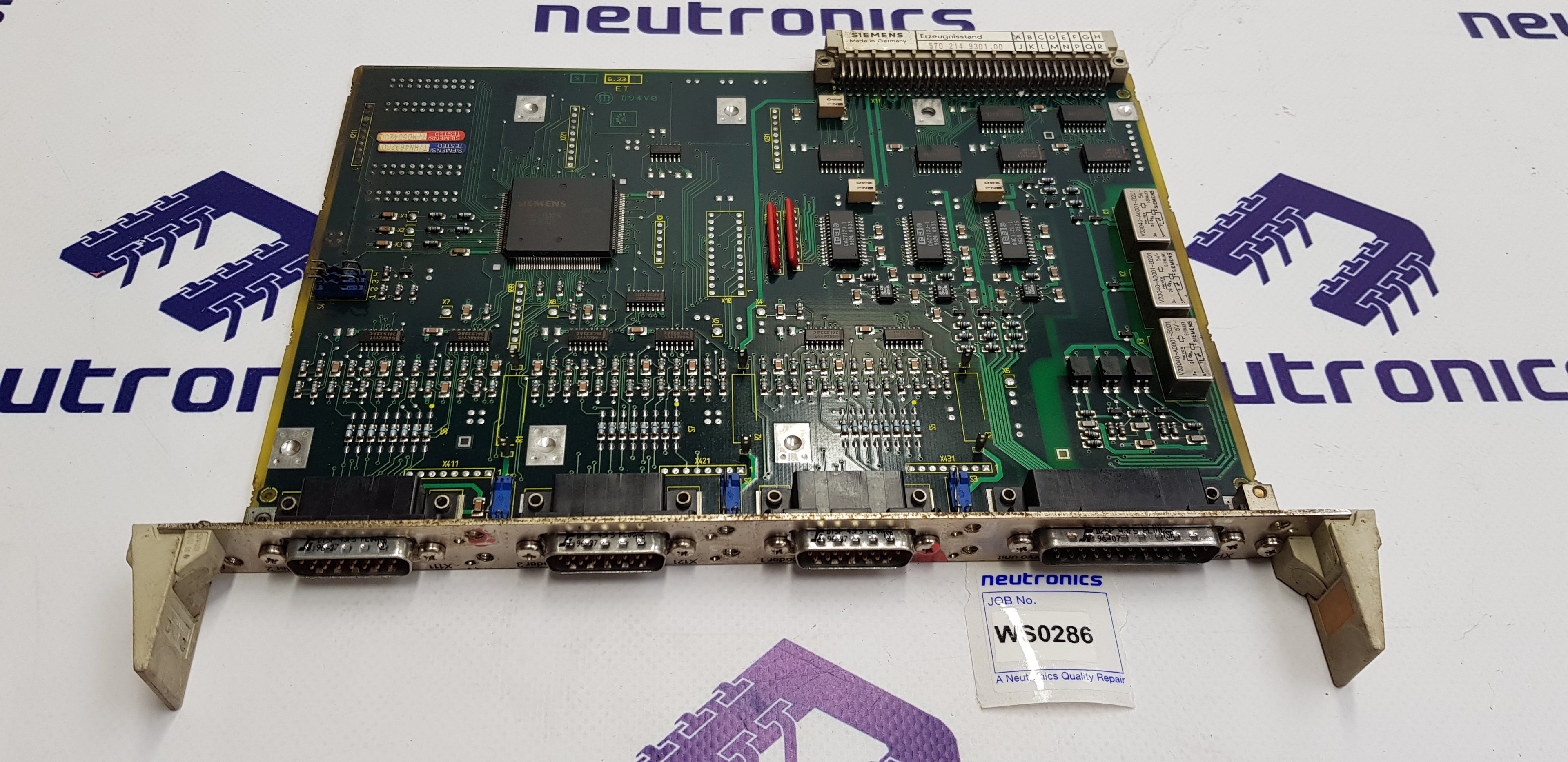 Siemens 6FX1121-4BA0 Drive Card