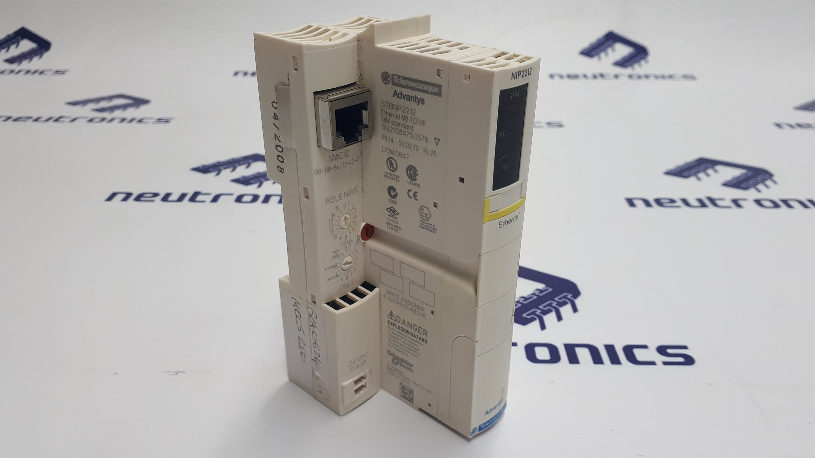 Telemecanique STBNIP2212 Advantys Ethernet Control