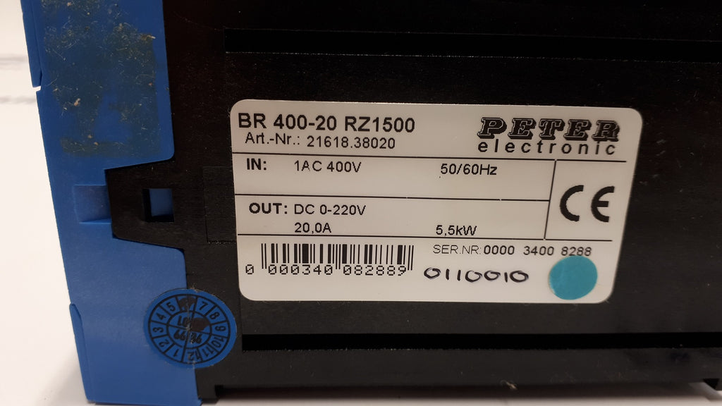 Peter Electronic BR 400-20 RZ1500 Braking Unit
