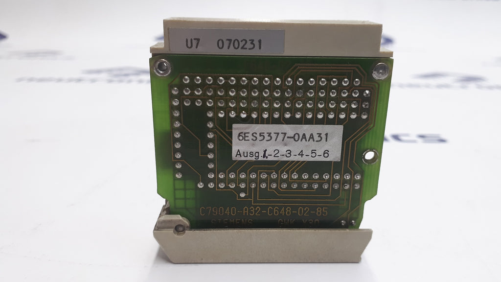 Siemens 6ES5 377-0AA31 Simatic S5 Memory Module