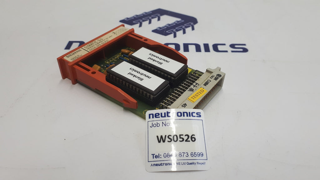 Siemens 6ES5 375-0LA21 Simatic S5 Memory Submodule 16K x 8Bit
