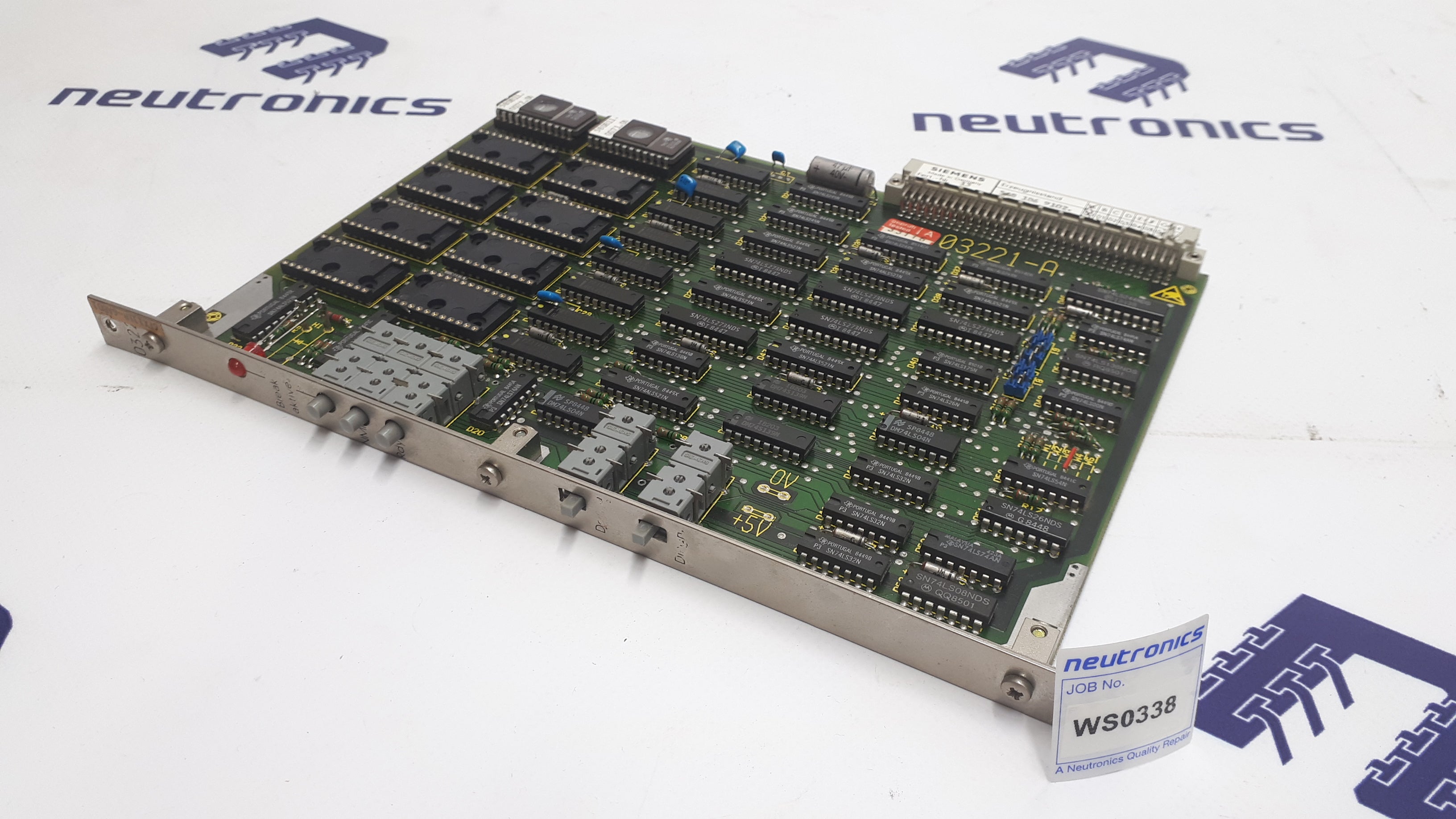 Siemens 6FX1118-6AB01 Card