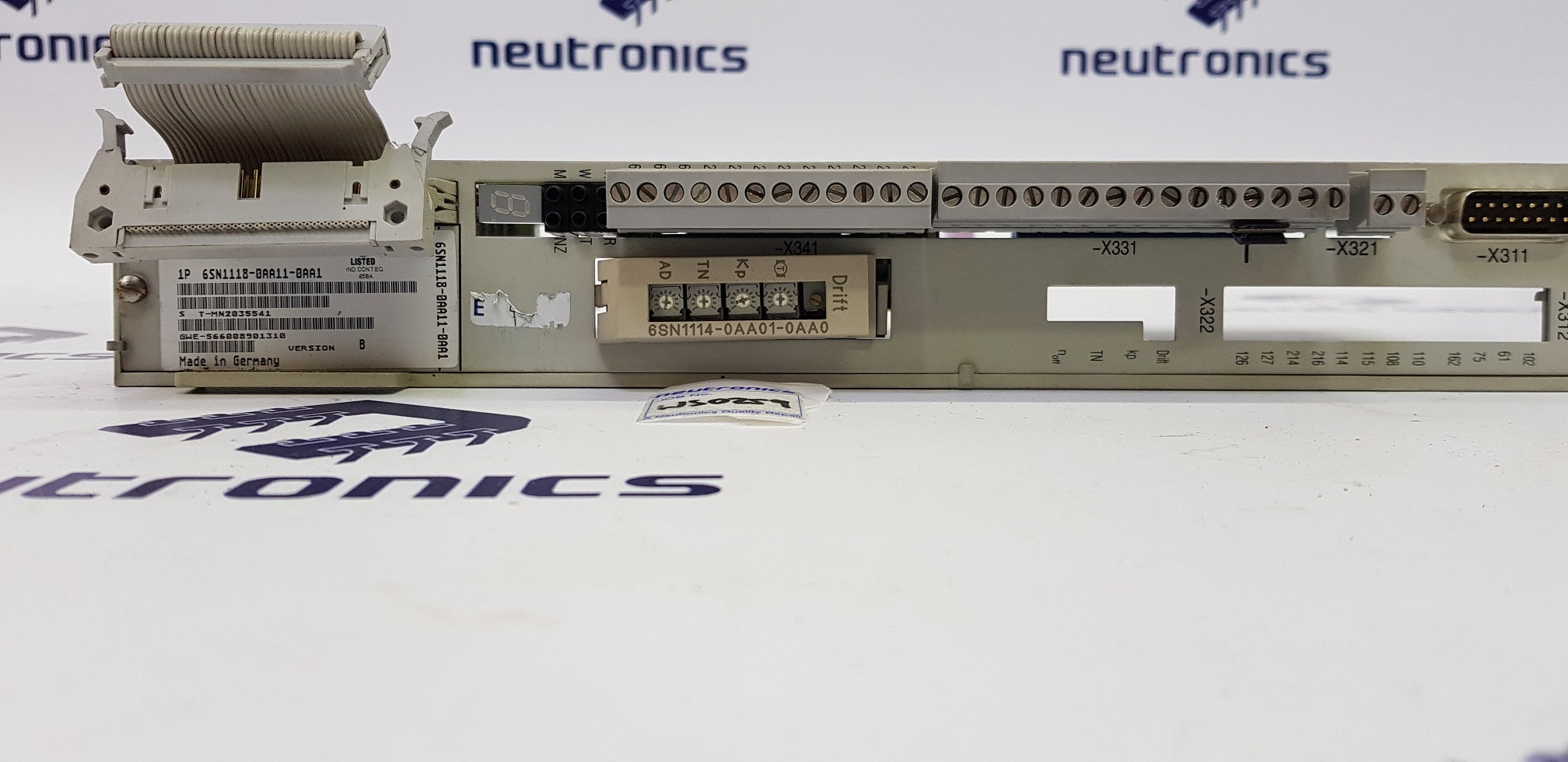 Siemens 6SN1118-0AA11-0AA1 Drive Card