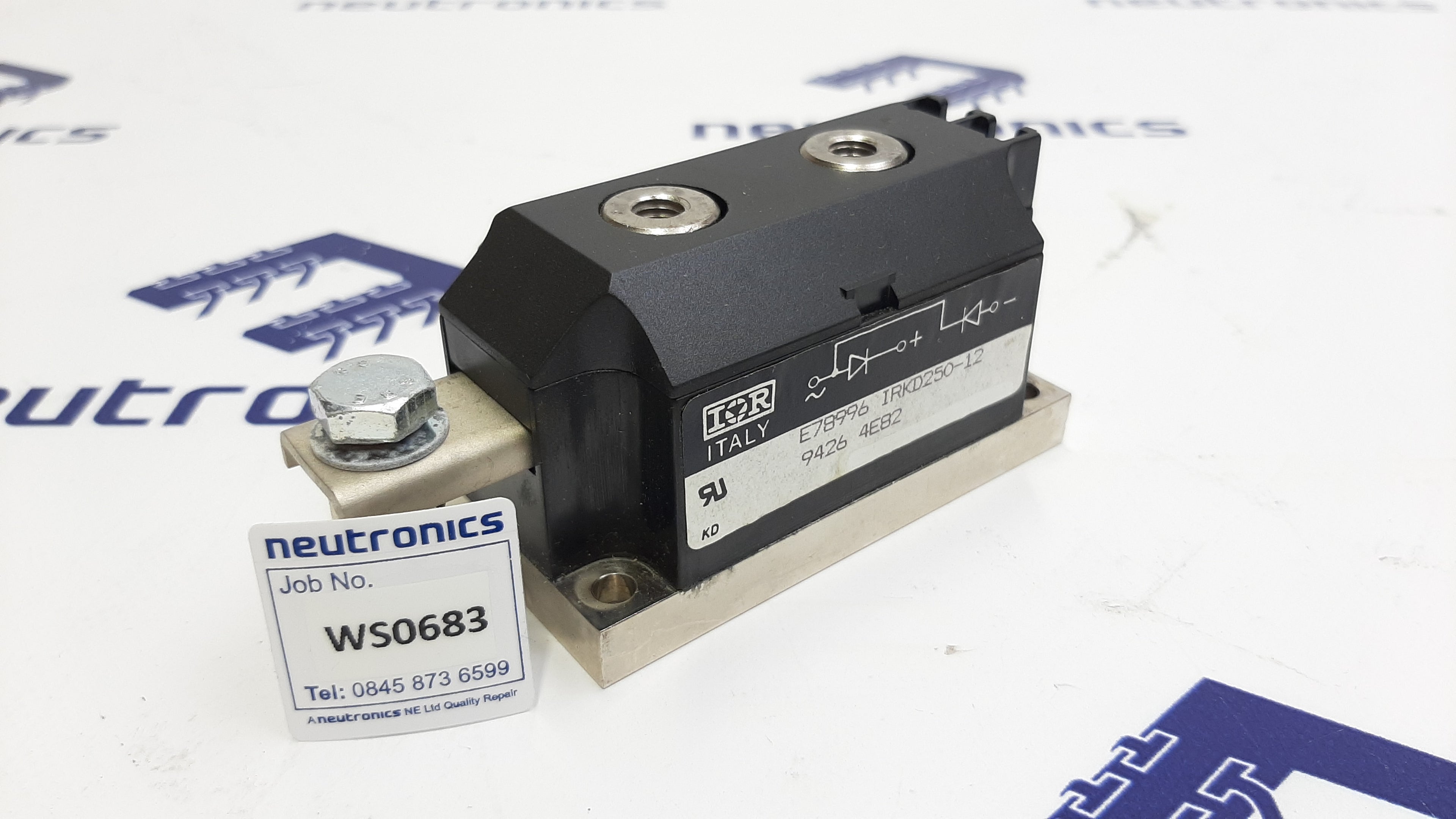 IOR IRKD 250-12 Rectifier Module