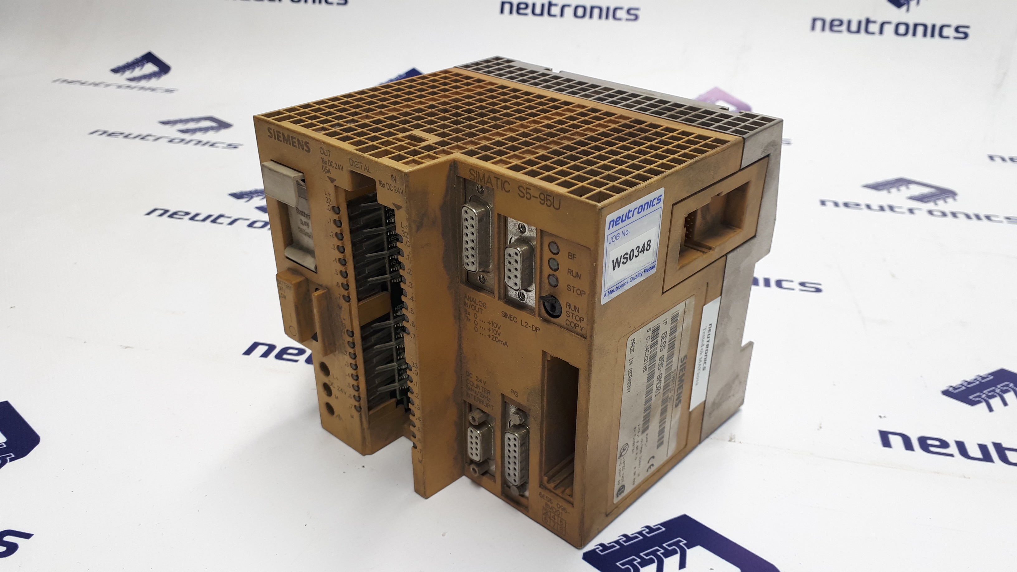 Siemens 6ES5 095-8MD01 Simatic S5 CPU