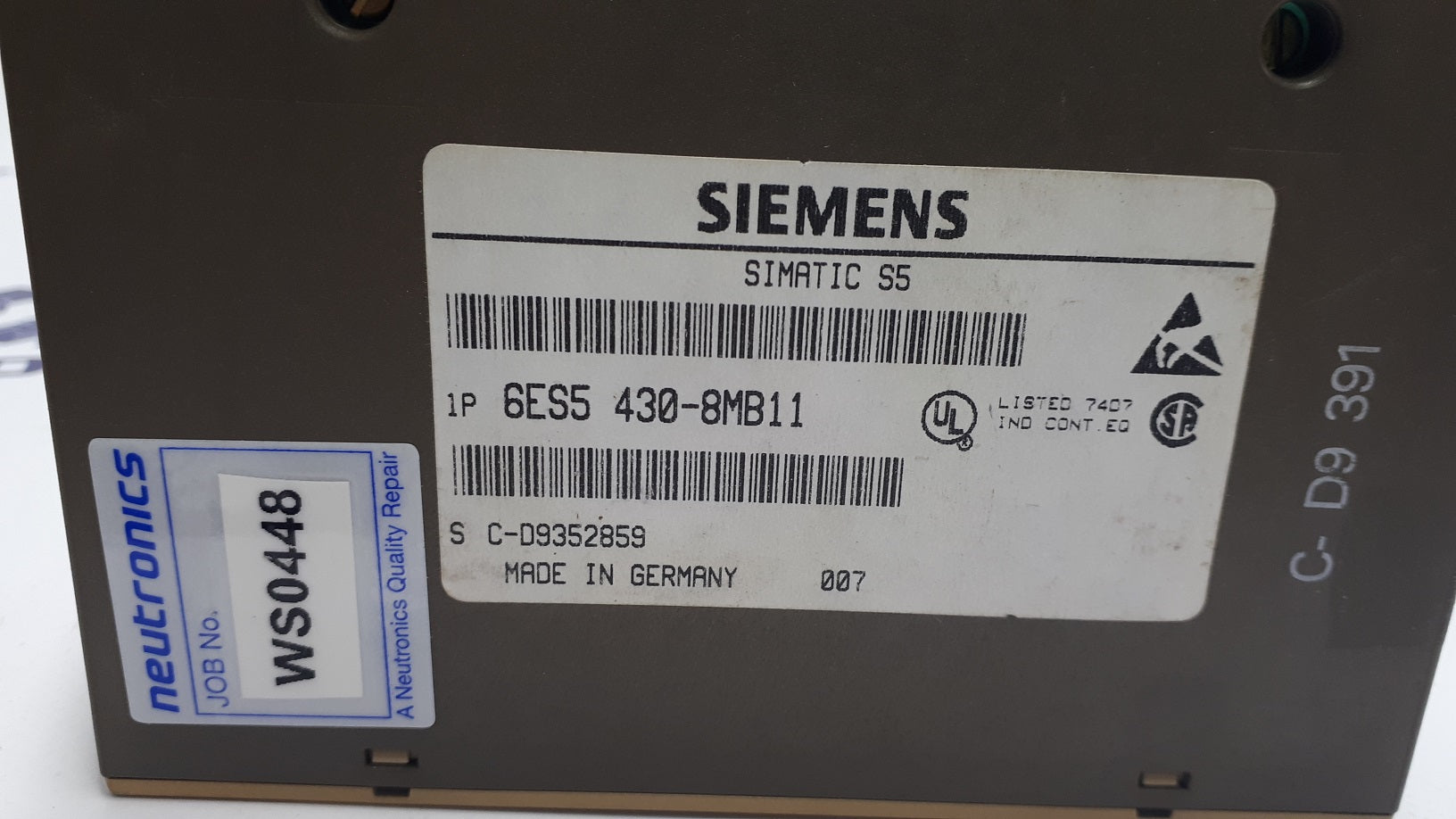 Siemens 6ES5 430-8MB11 Simatic S5 Digital Input Module
