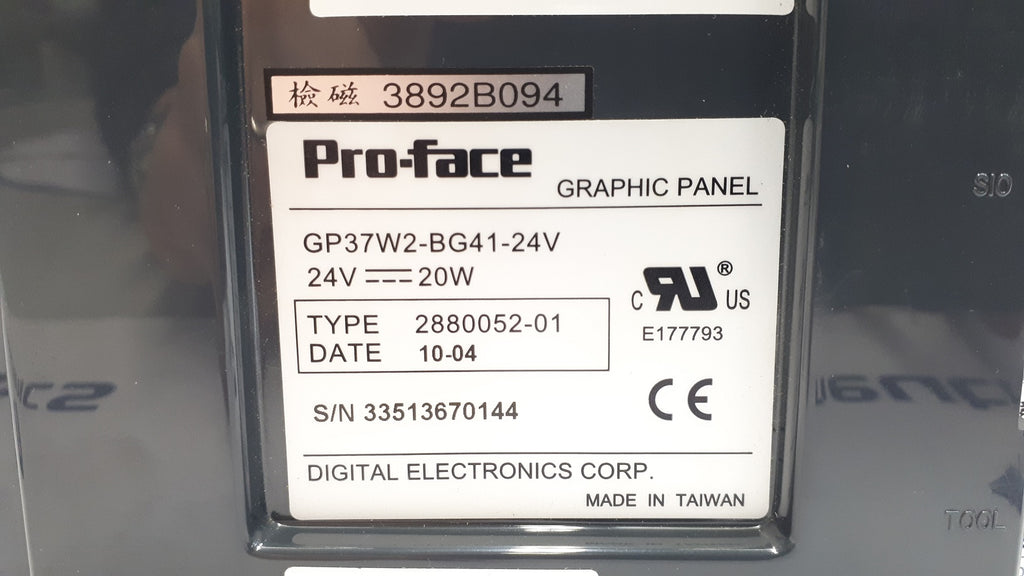Pro-Face 2880052-01 Graphic Panel