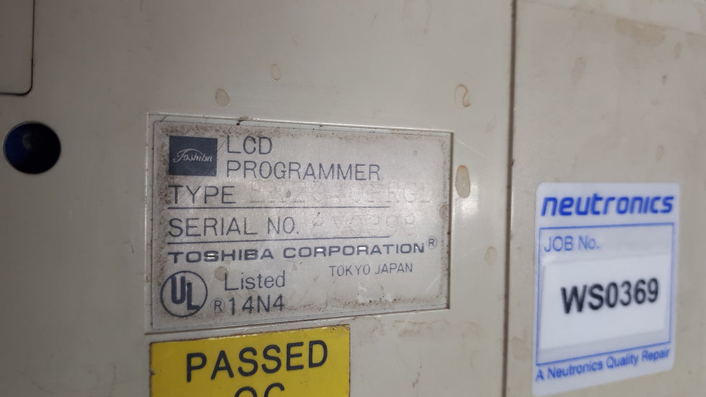 Toshiba EX7040PRGD LCD Programmer