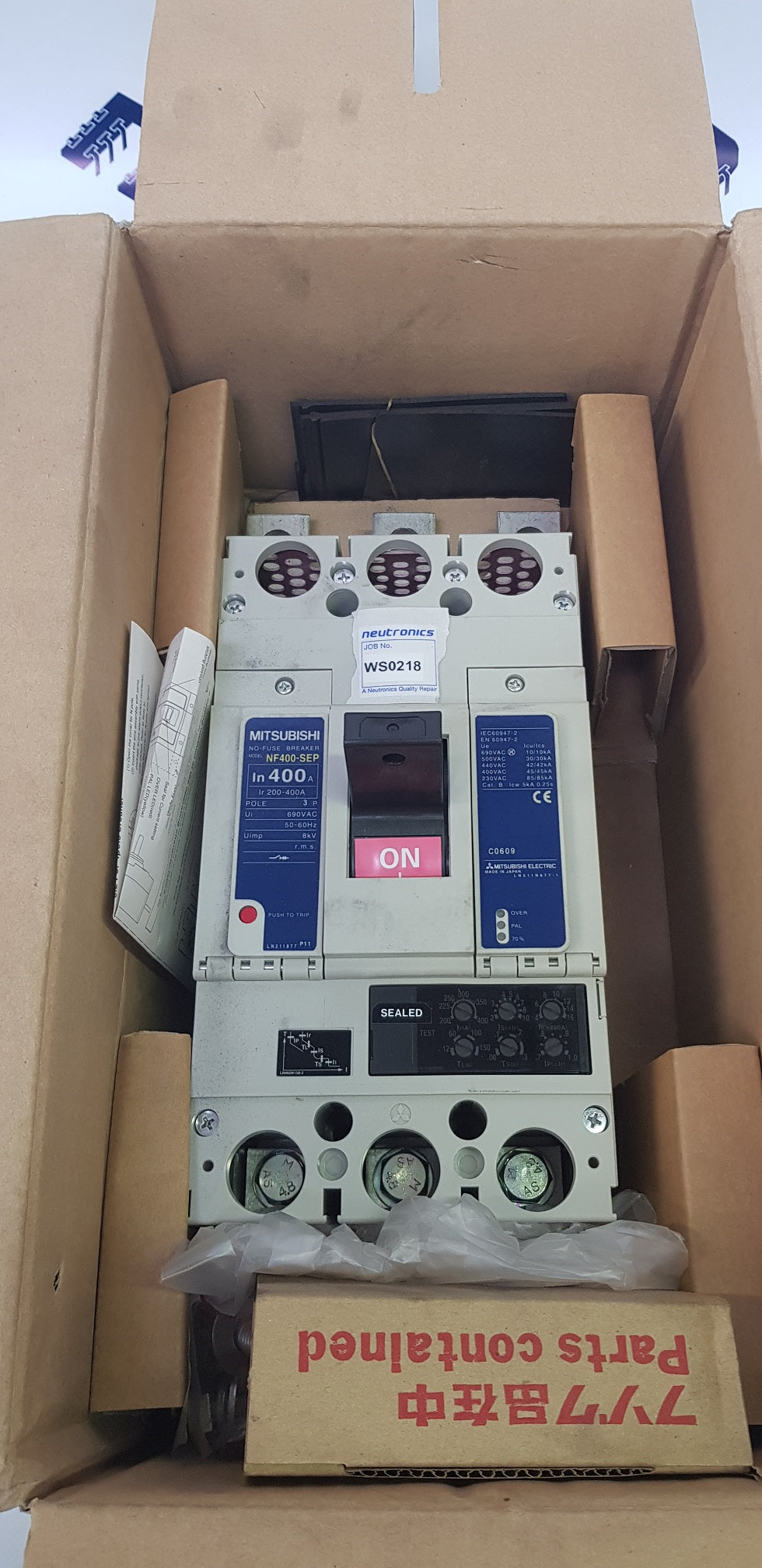 Mitsubishi NF400-SEP Fuse breaker