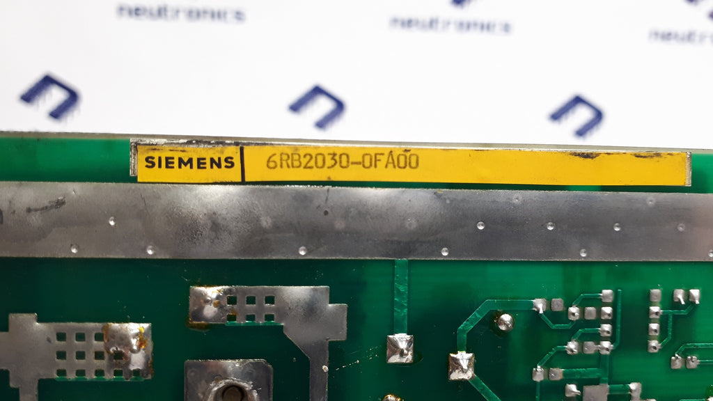 Siemens 6RB2030-0FA00 Simodrive 6RB20 DC Drive FDD Power PCB