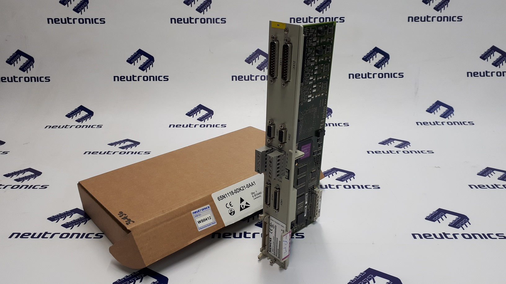 Siemens 6SN1118-0DK21-0AA1 Siemens Simodrive 611 Axis Module