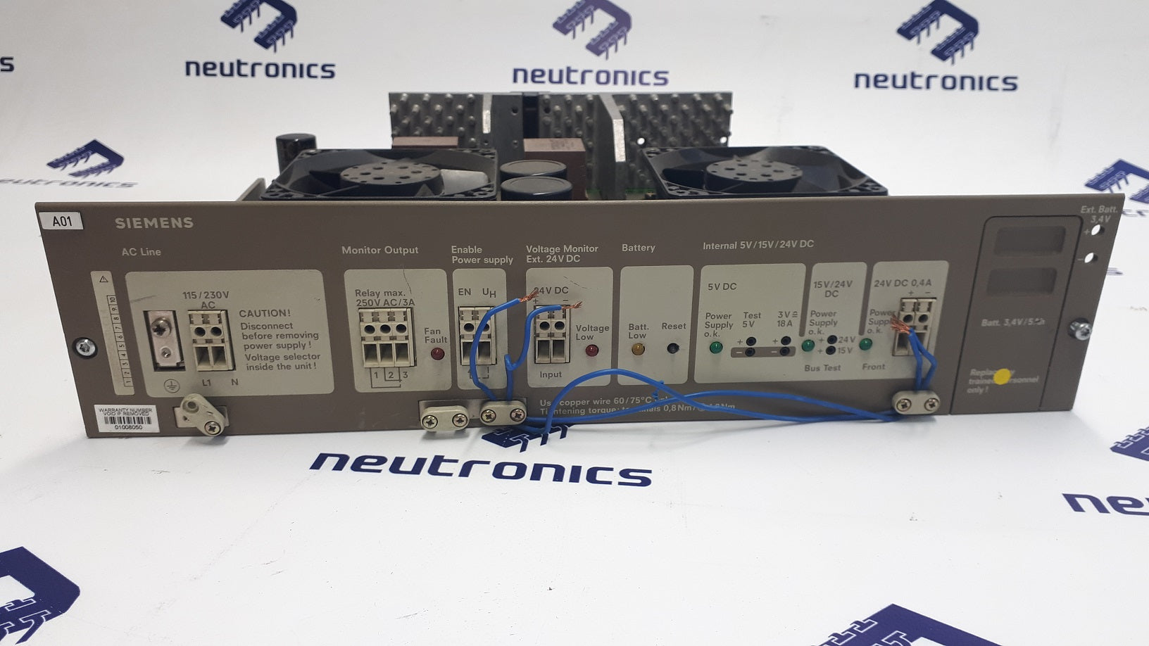 Siemens 6ES5-955-3LC14 Simatic S5 PS955 Power Supply Module