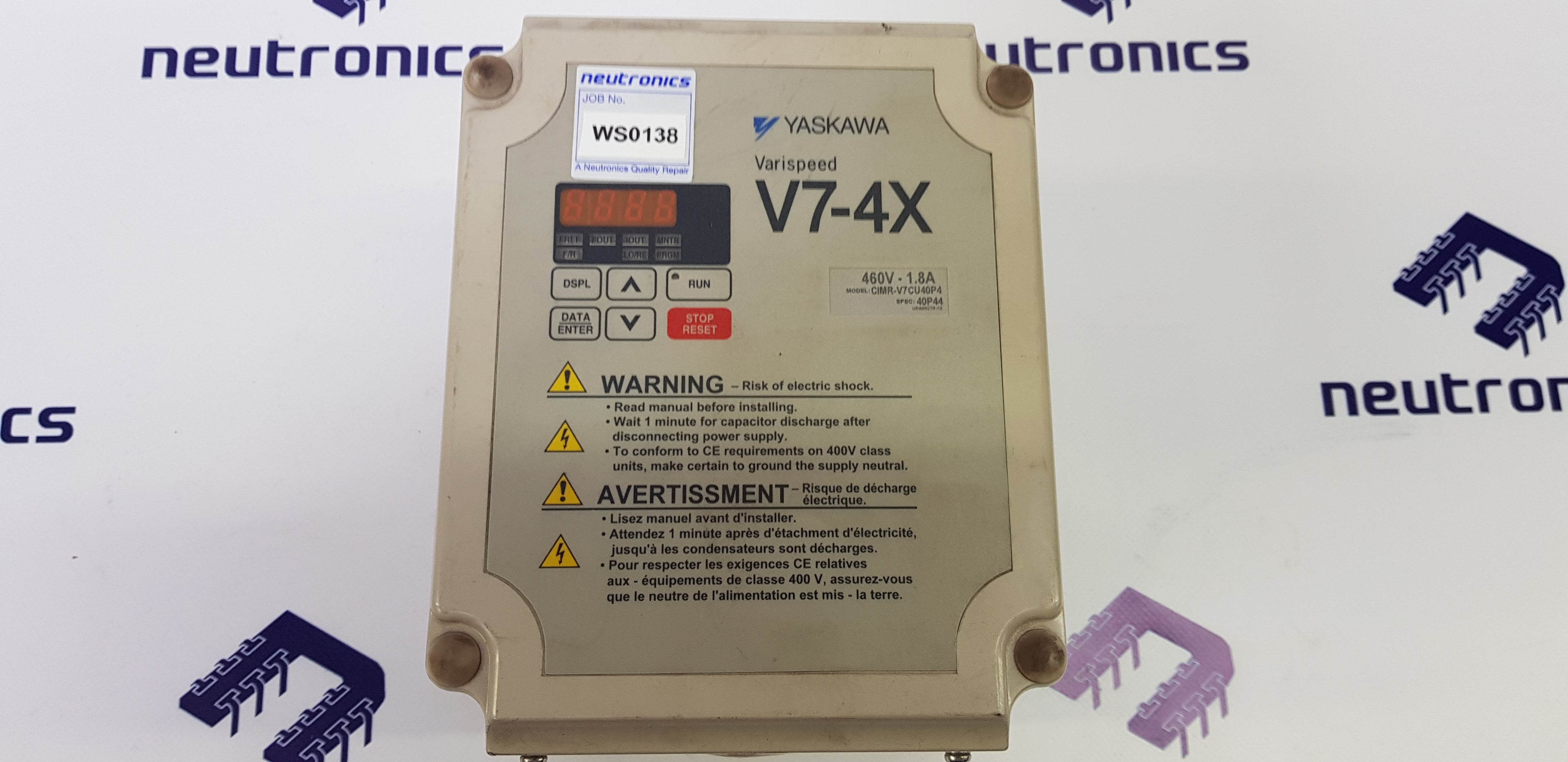 Yaskawa CIMR-V7CU40P4