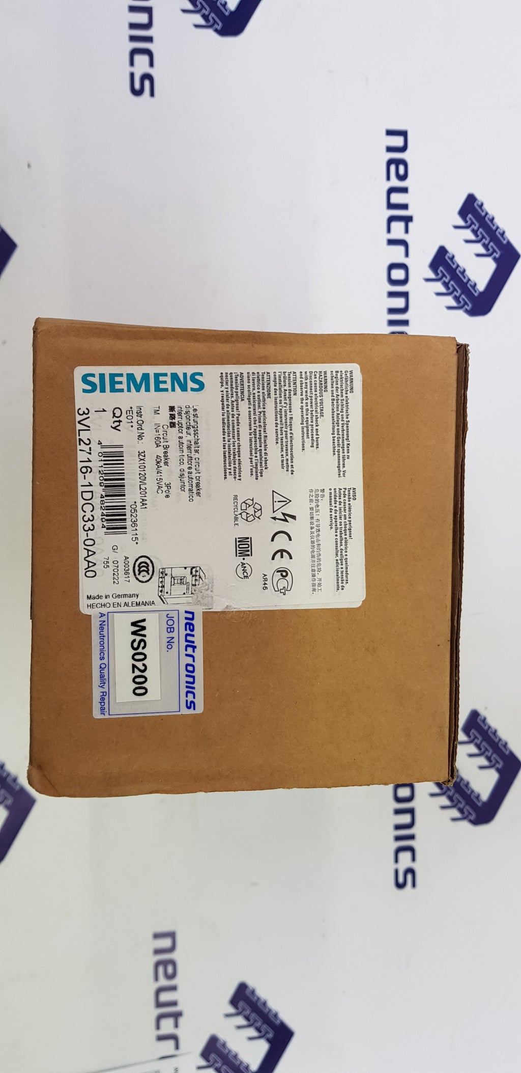 Siemens 3VL2716-1DC33-0AA0