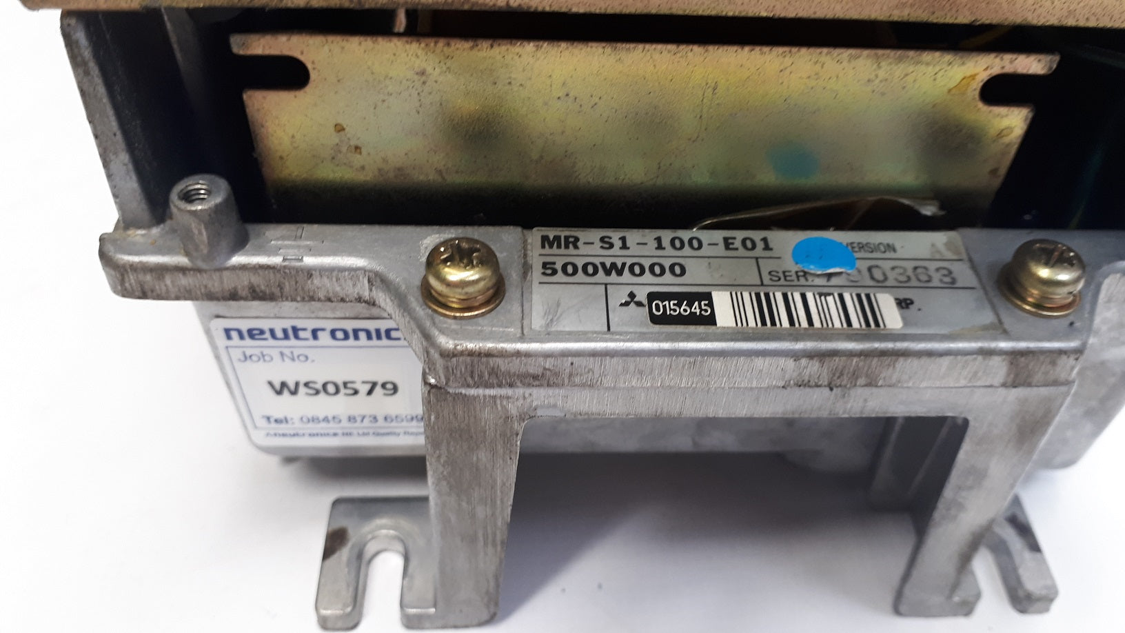 Mitsubishi MR-S1-100-E01 Servo Amplifier