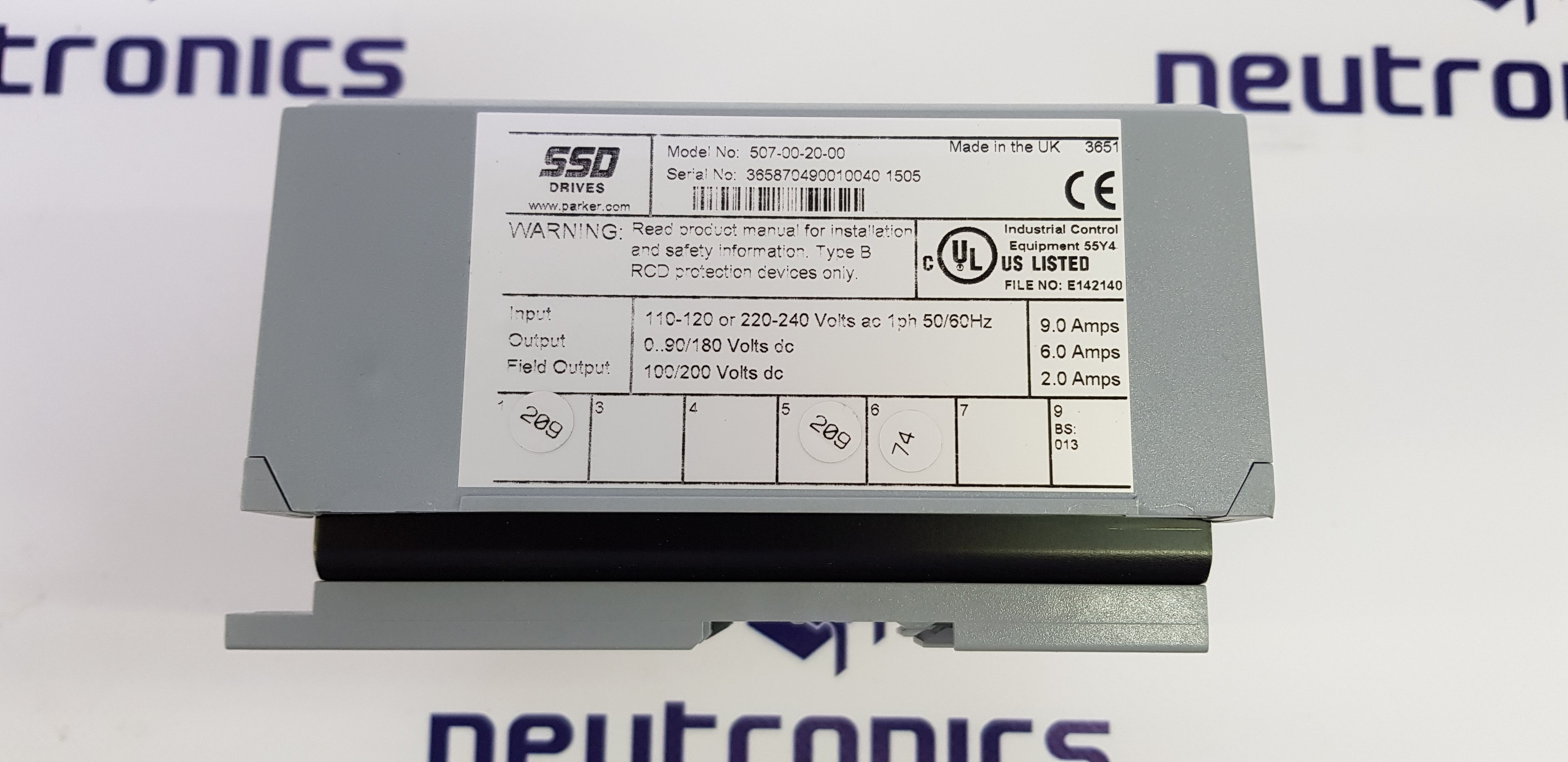 Parker 507-00-20-00